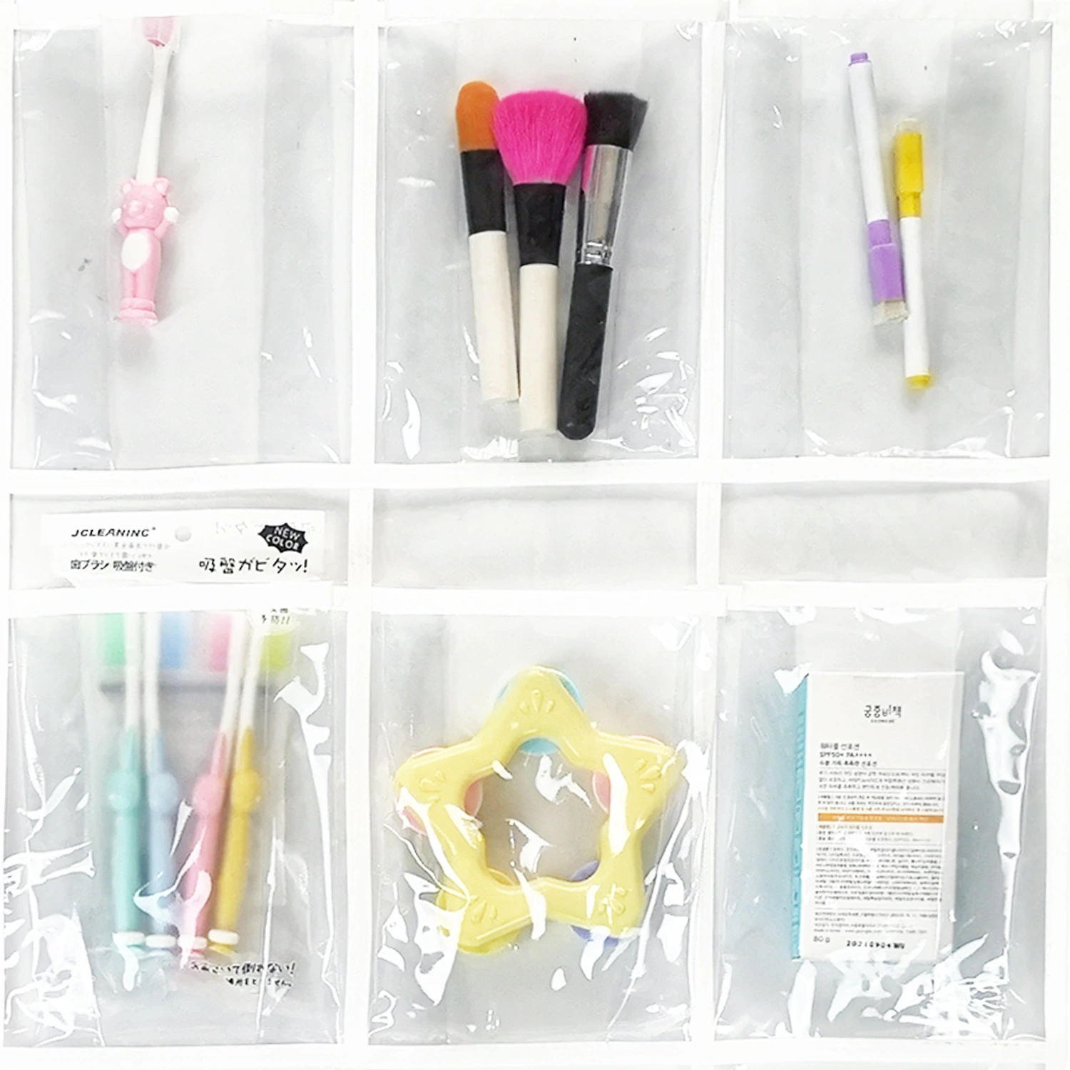 PVC door back hanging bag