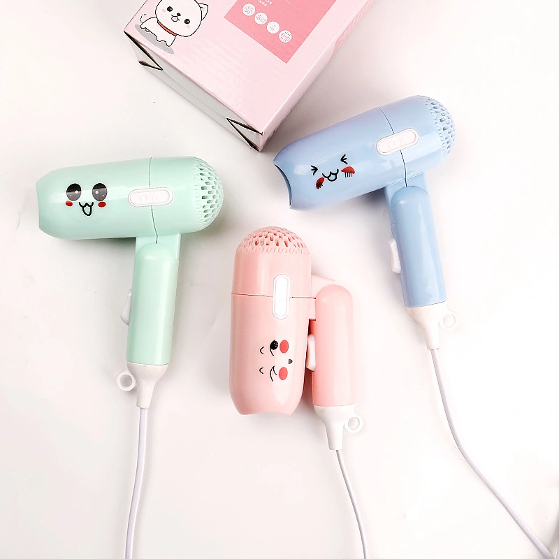 Cute cartoon mini hair dryer