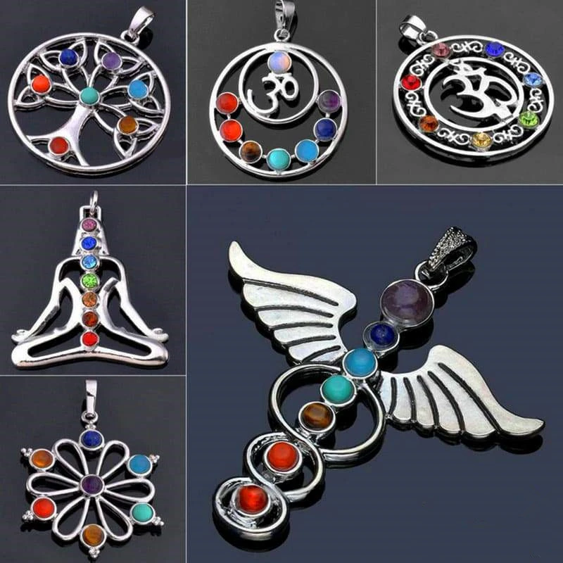 Pendentif Reiki 7 Chakras