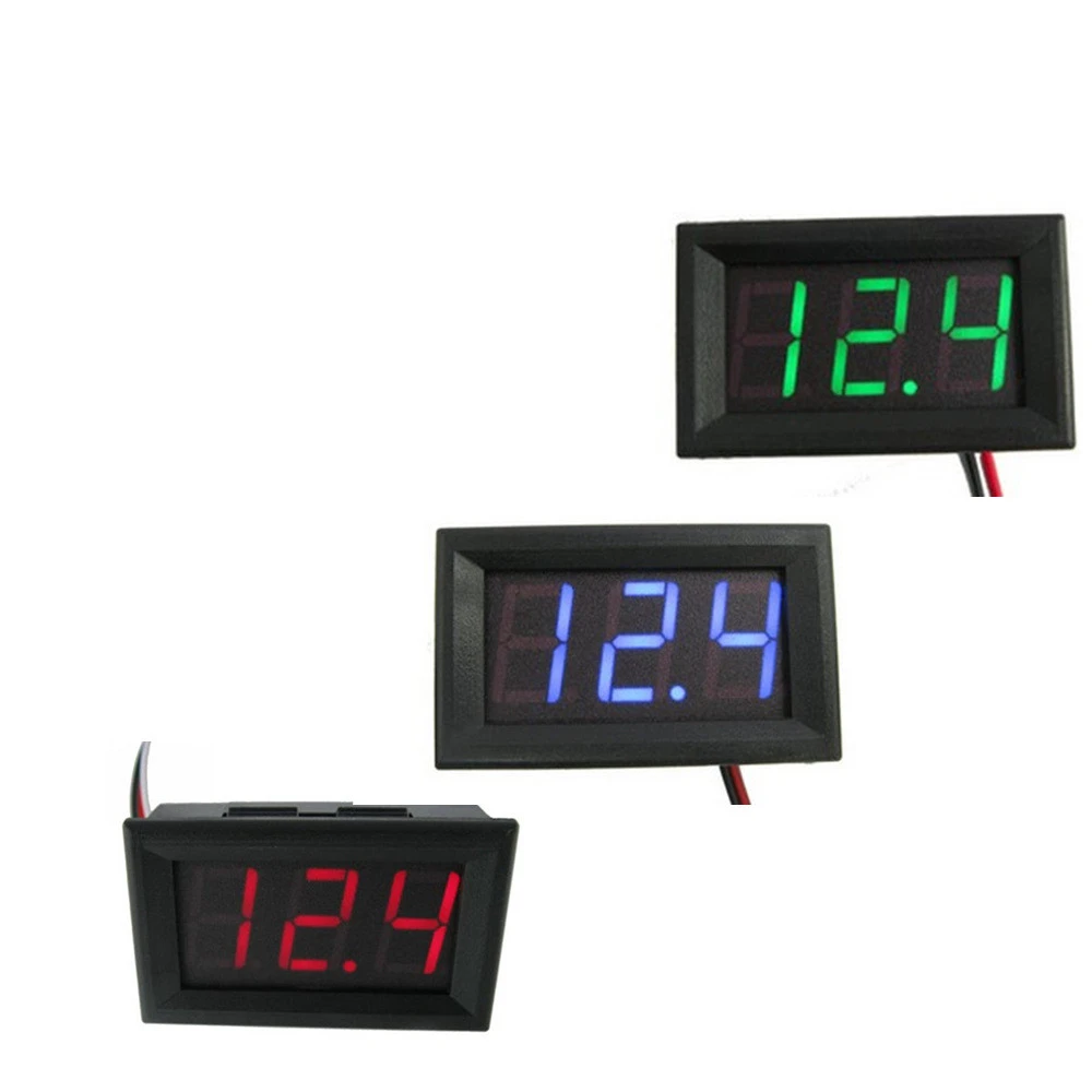 Three-wire DC voltage meter 0.56-inch LED digital voltmeter