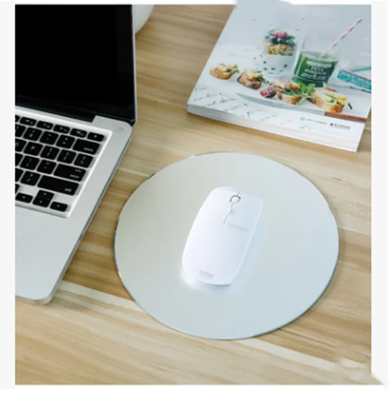 Creative Aluminum Alloy Metal Round Mouse Pad