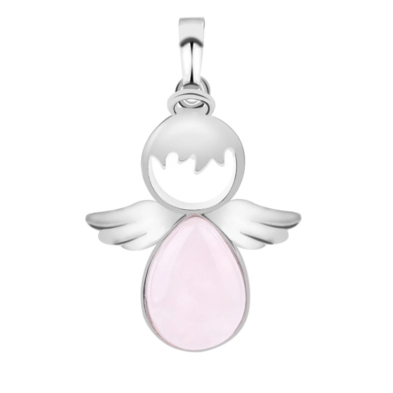 Water Drop Angel Necklace Pendant