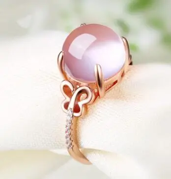 adjustable butterfly ring