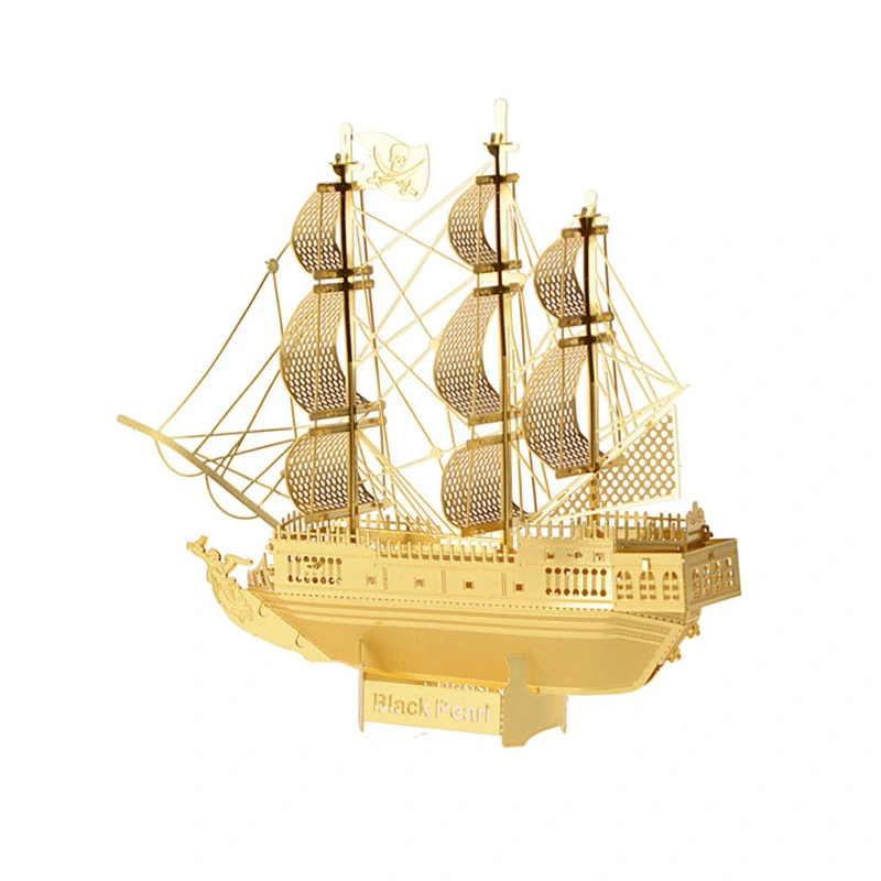3D lithography metal puzzle