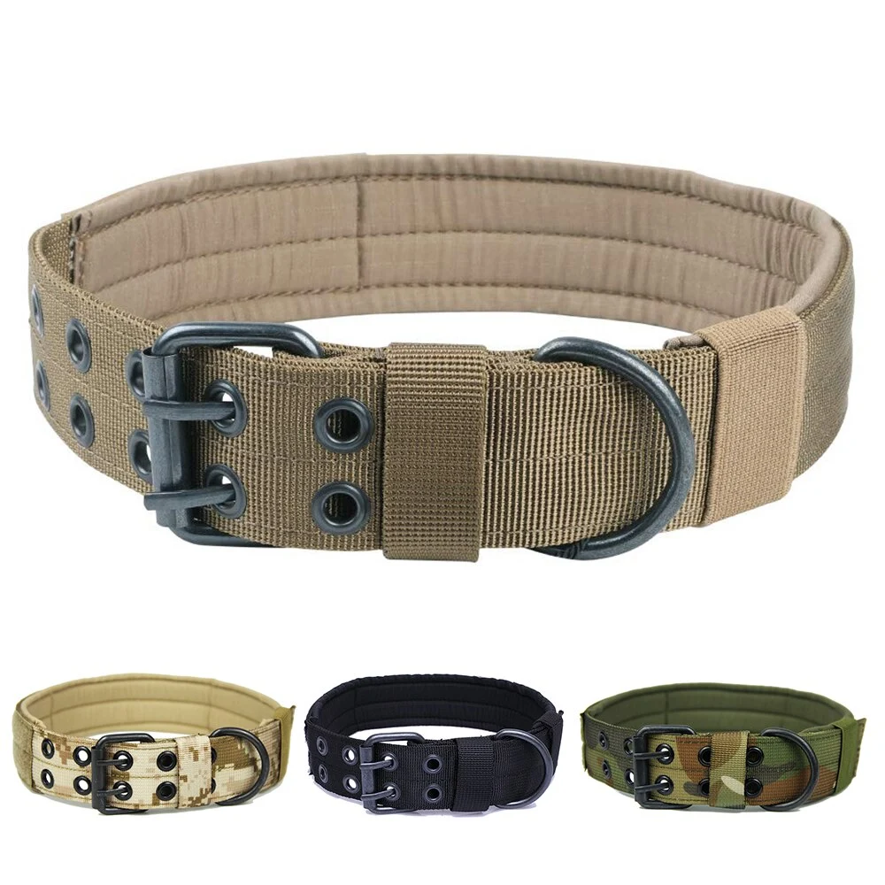 Five-speed adjustable nylon pin buckle dog collar