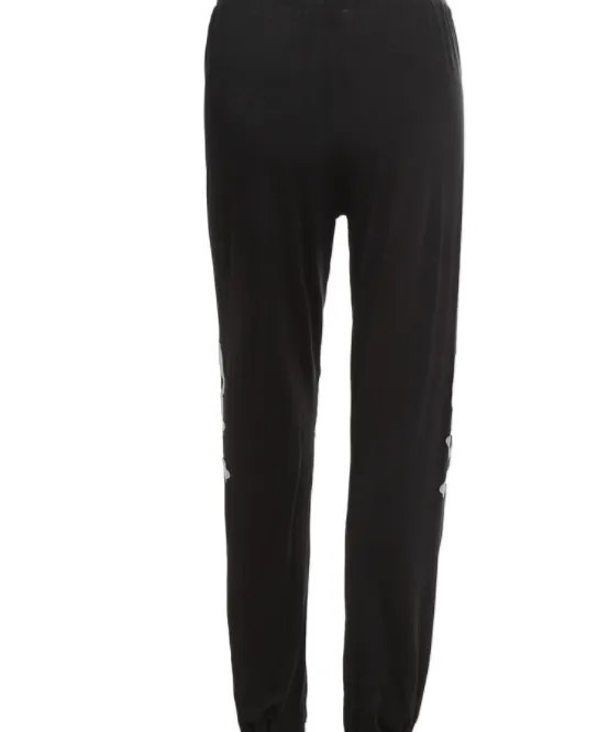 Shiny Skull Comfy Pants
