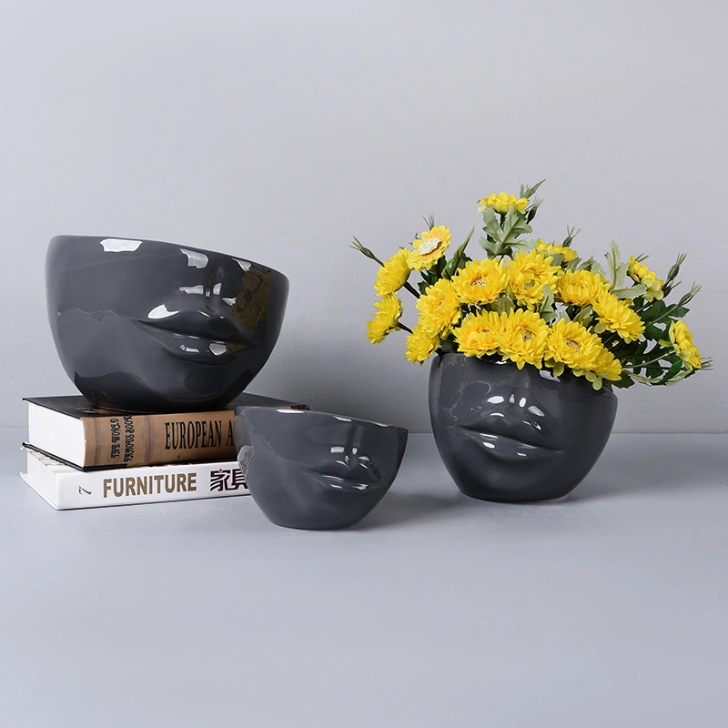 Creative Home Decoration Ceramic Flower Pot