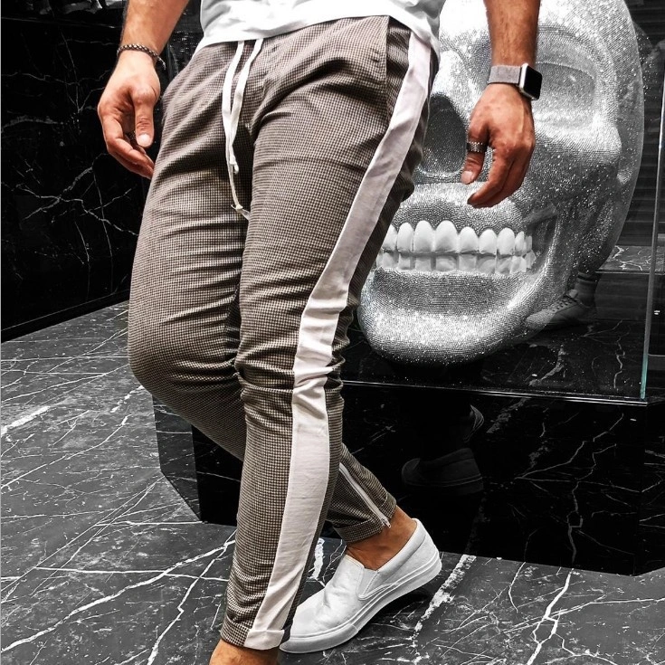 Men's Fashion And Comfort Zippered Foot Harem Pants