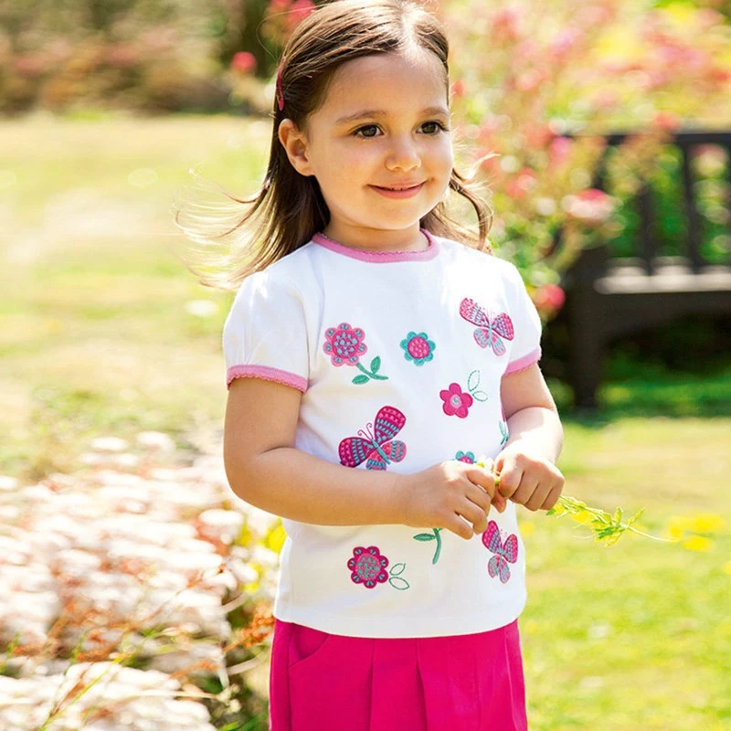 New Children's Short-sleeved T-shirt Women Summer