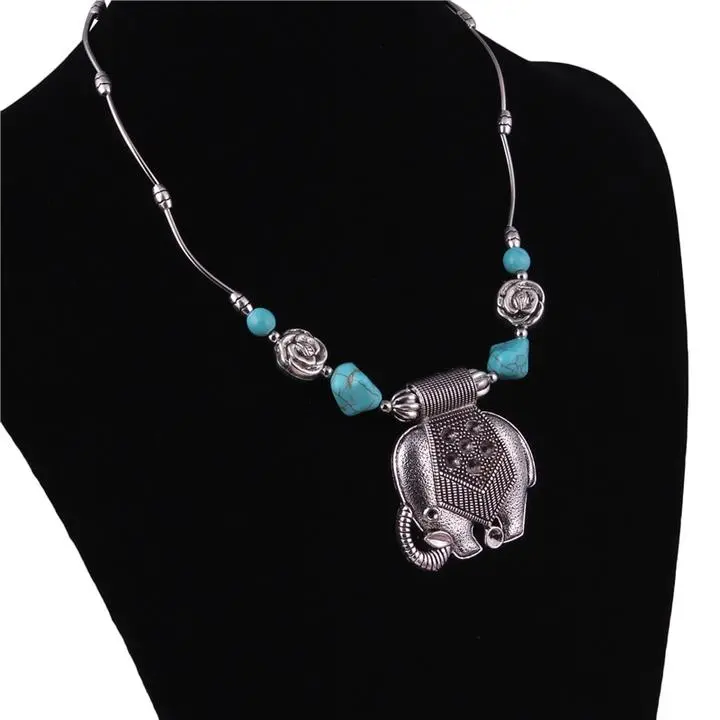 Yoga-Supreme Elephant Pendant Necklace
