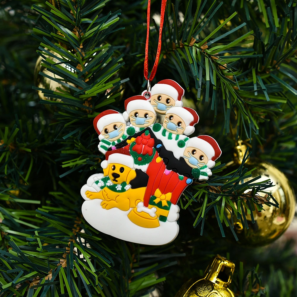 PVC Christmas Tree Pendant