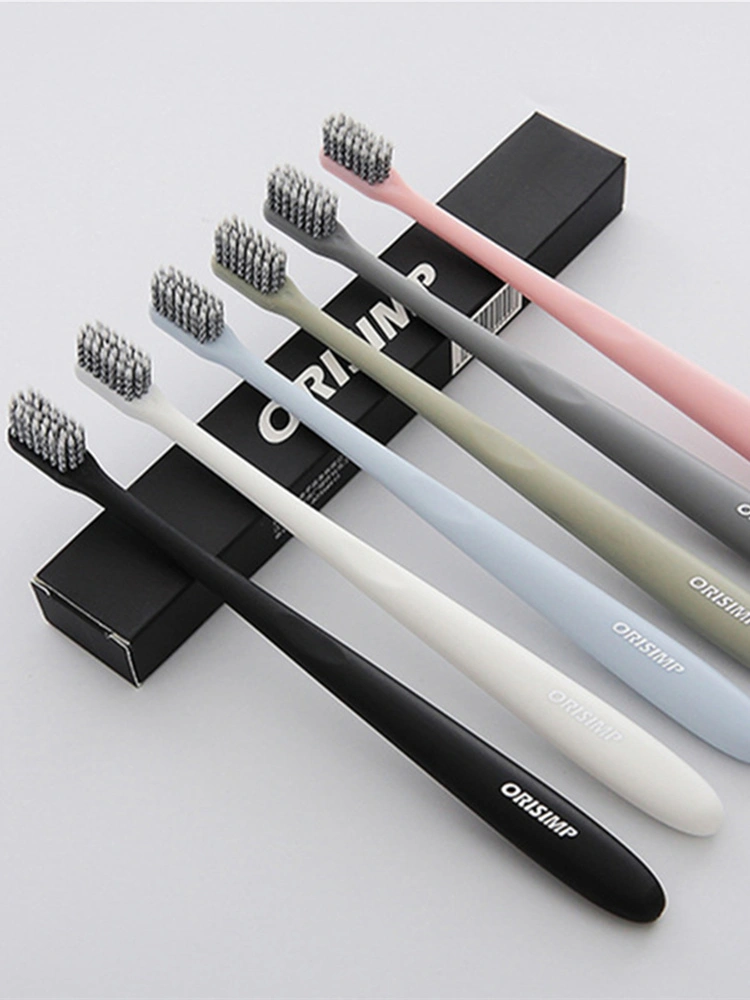 Ultra-fine soft bamboo charcoal antibacterial toothbrush