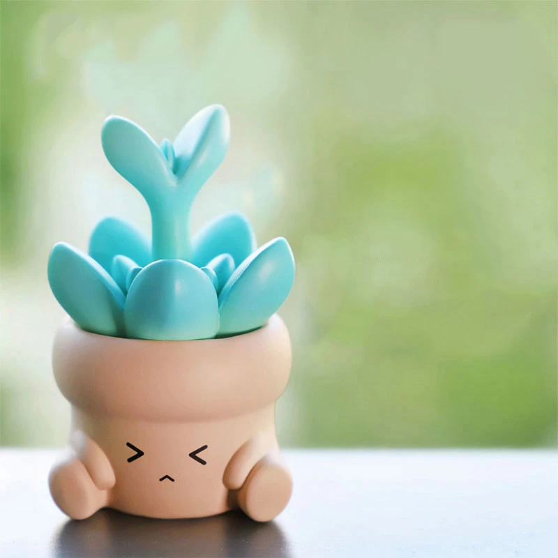 Small pot friends hug succulent series blind box