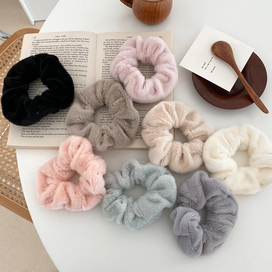 Versatile Imitation Rabbit Hair Cord Female Hair Accessories