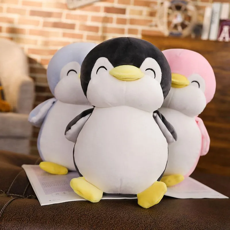 Penguin doll pillow