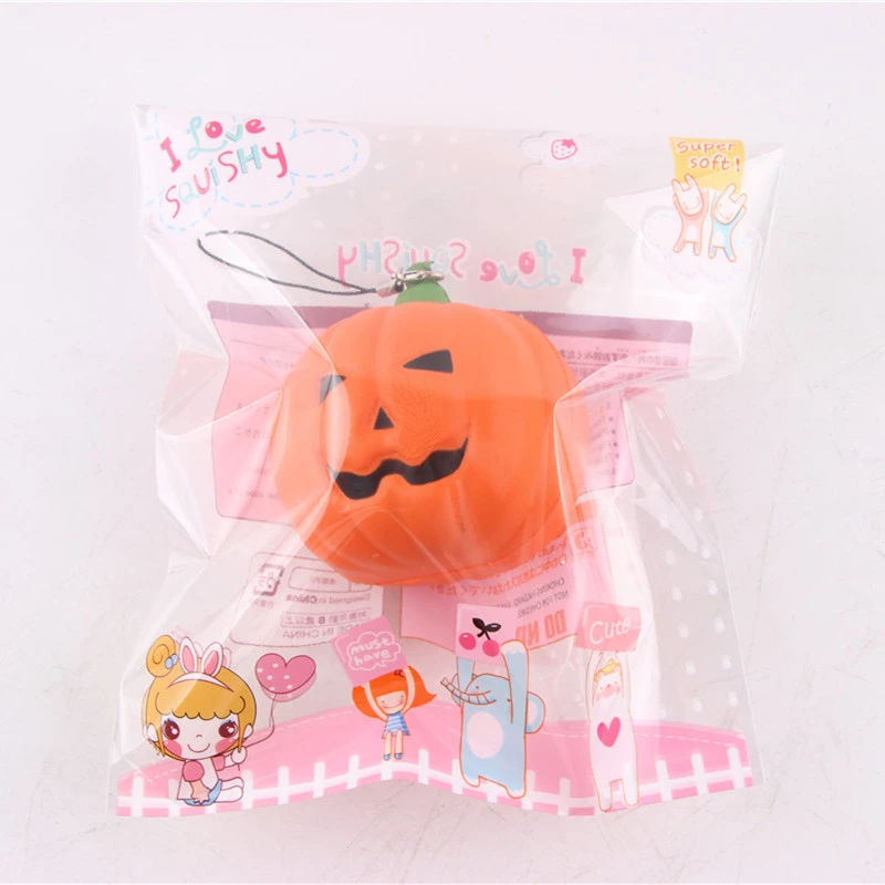 Simulation PU Halloween Pumpkin Model Decoration Props