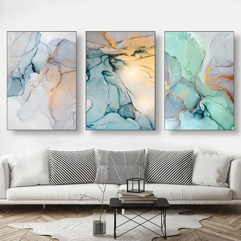 Nordic Style Abstract Art Decoration Painting