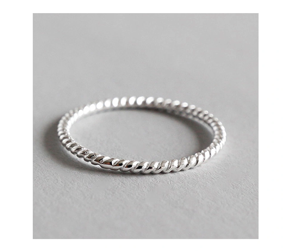 999 sterling silver ring twist ring ring couple couple ring