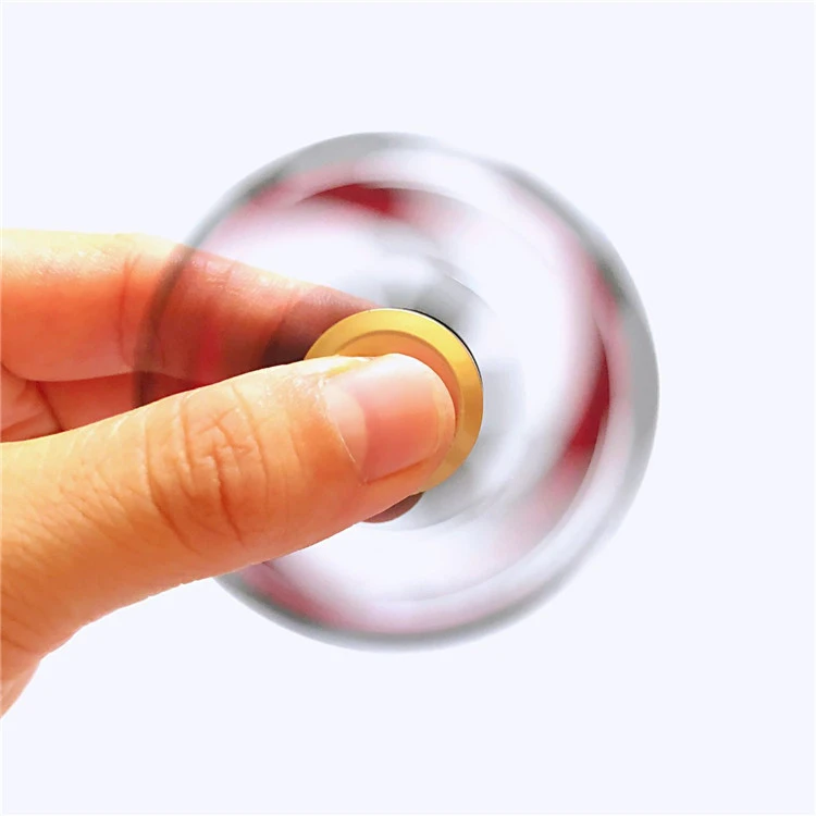 Game metal fingertip spinning top