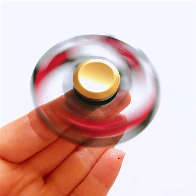 Game metal fingertip spinning top