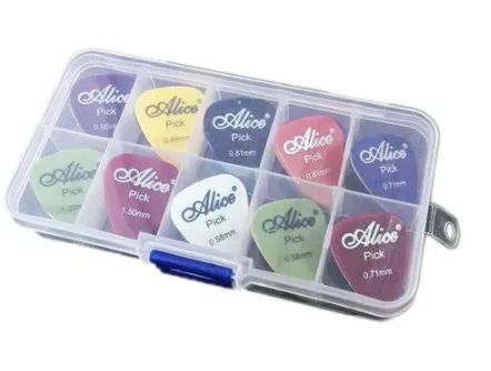 Premium Guitar Picks 40pcs 50pcs Box Case
