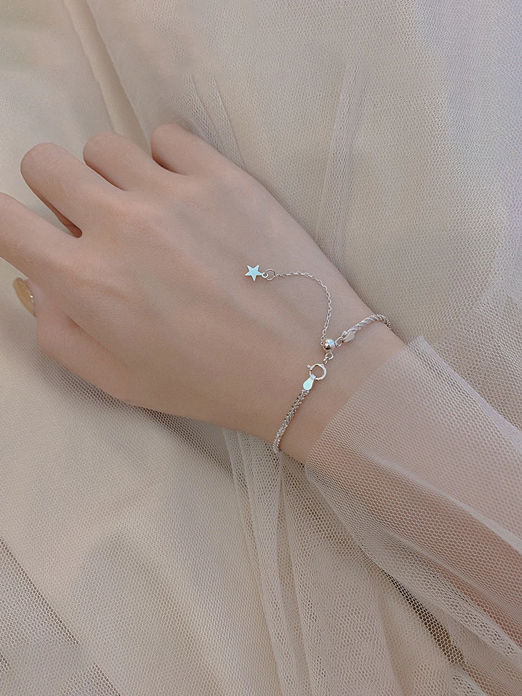 Gypsophila bracelet