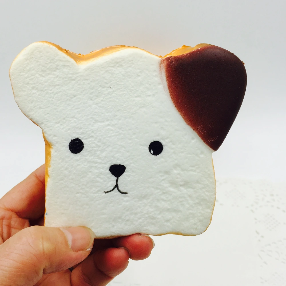 Simulation Toast Bread PU Decompression Toy