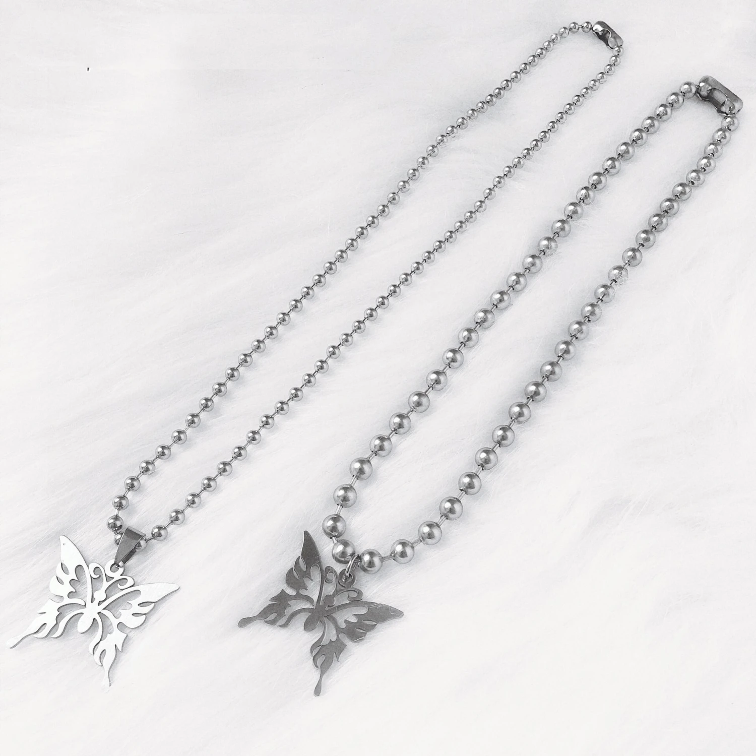 Polished Necklace, Retro Wild Clavicle Chain Necklace Does Not Fade