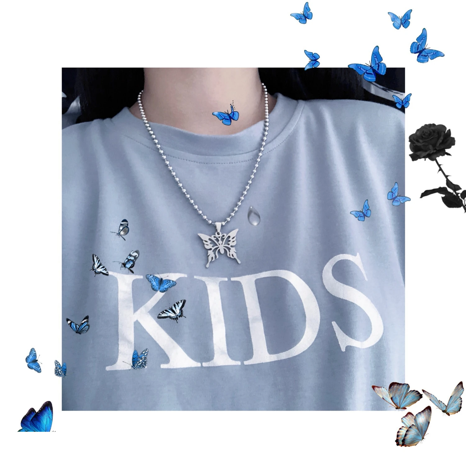 Polished Necklace, Retro Wild Clavicle Chain Necklace Does Not Fade