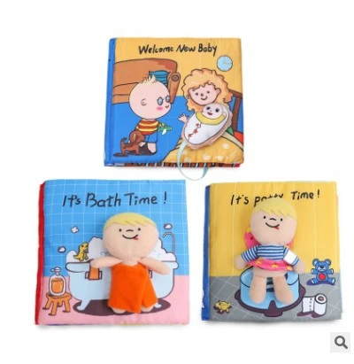 Baby early education cloth book