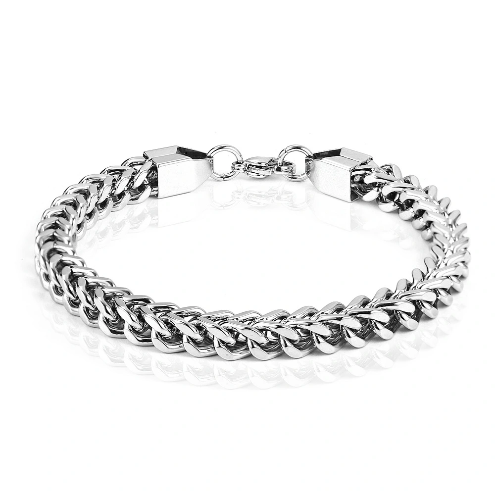 Stainless steel men's bracelet