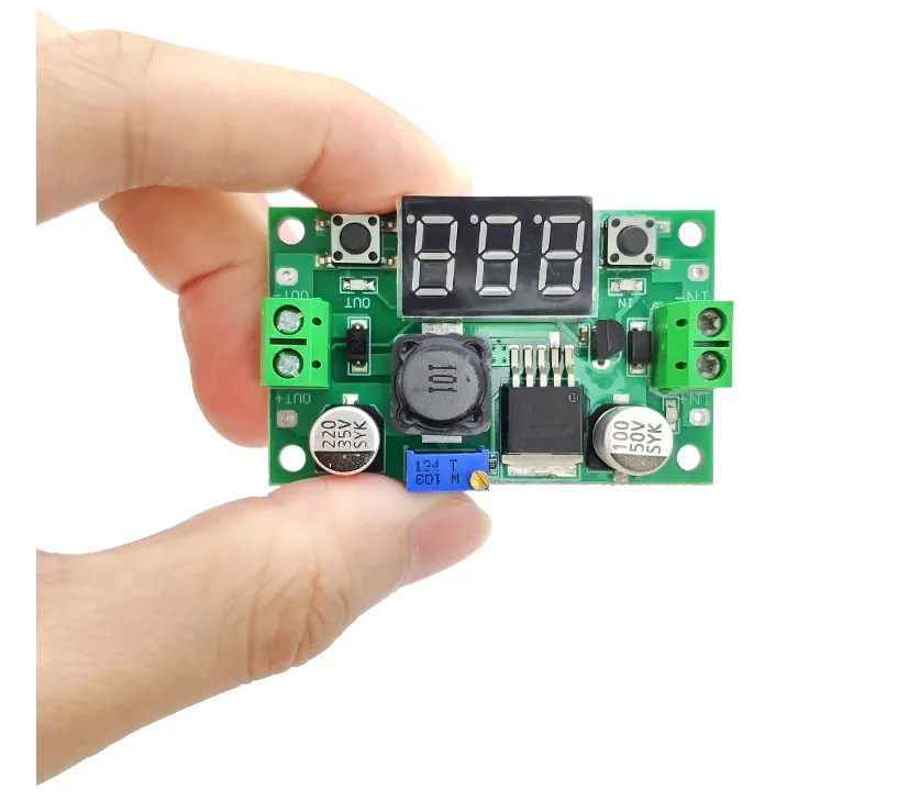High Power Buck Module With Digital Display