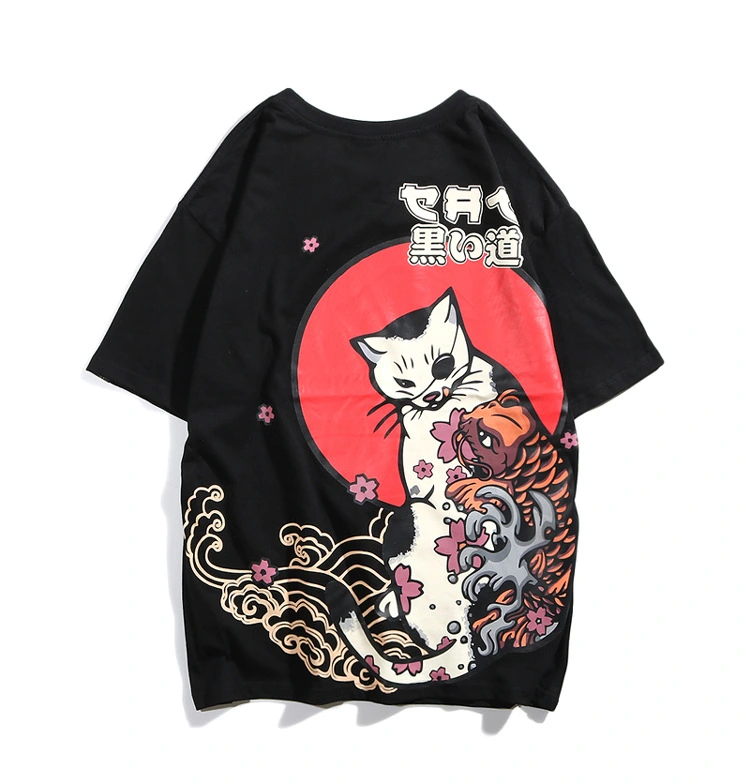 Printed loose t-shirt