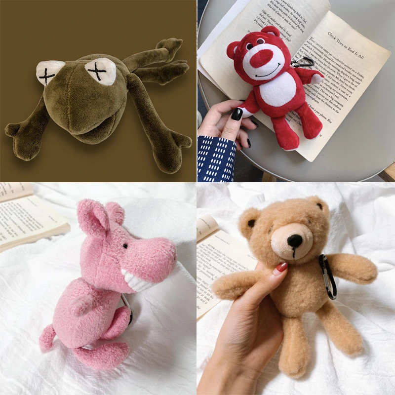 Stuffed animal earphone protective cover