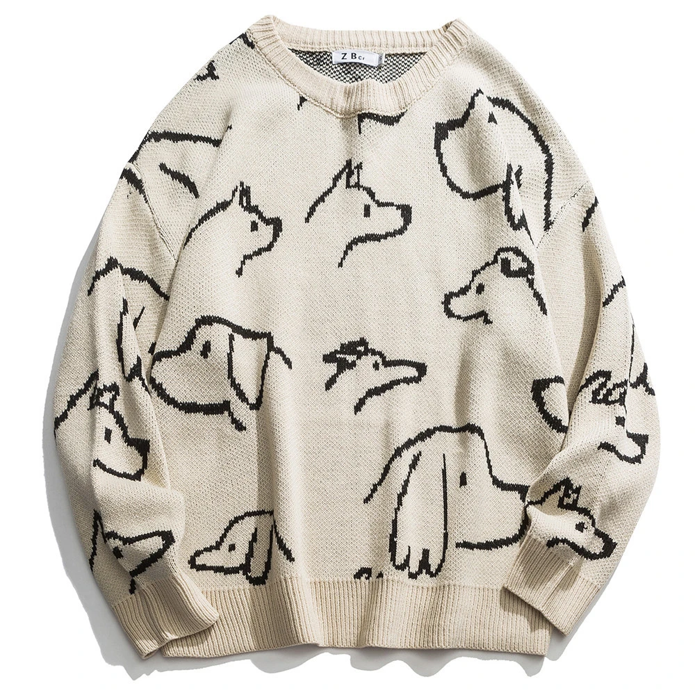 Knitted anime sweater