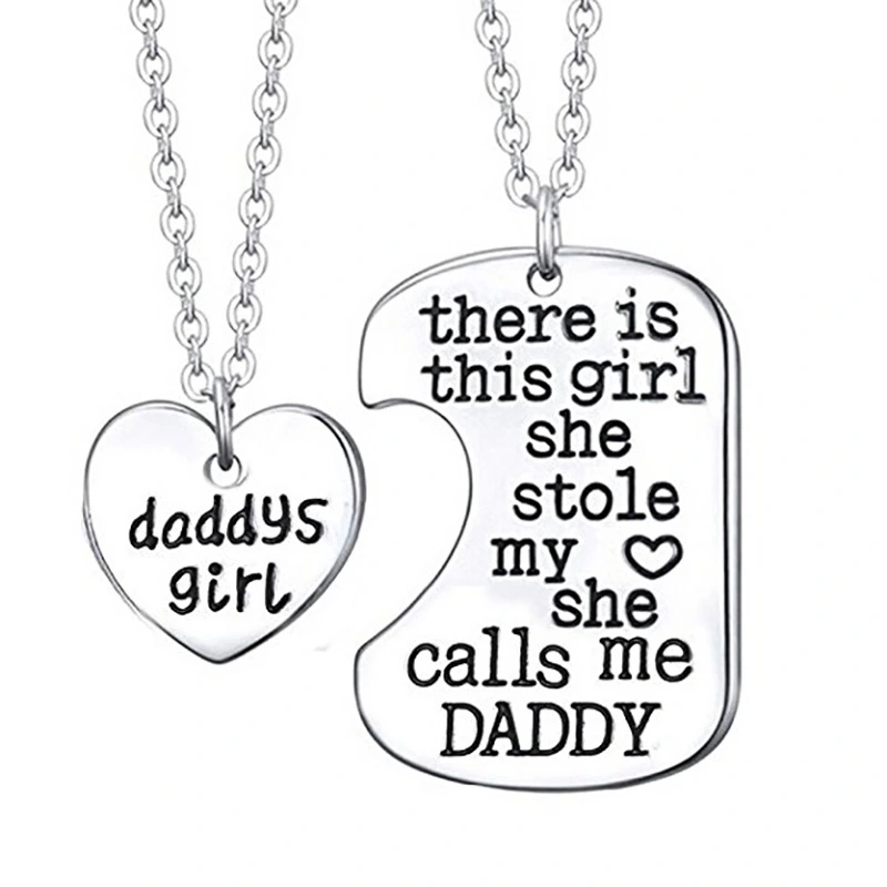 FREE 2 PIECE DADDY'S GIRL NECKLACE