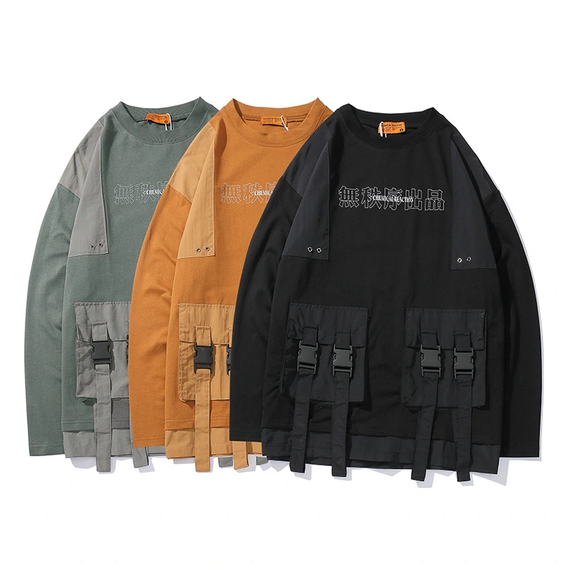 Pocket casual sweater