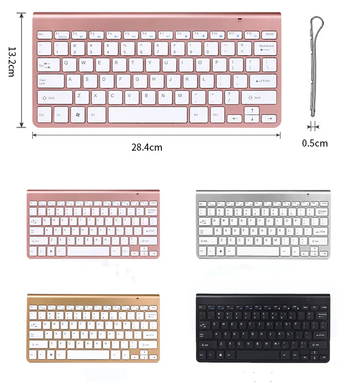 2.4G Wireless Keyboard Mouse Combo Set