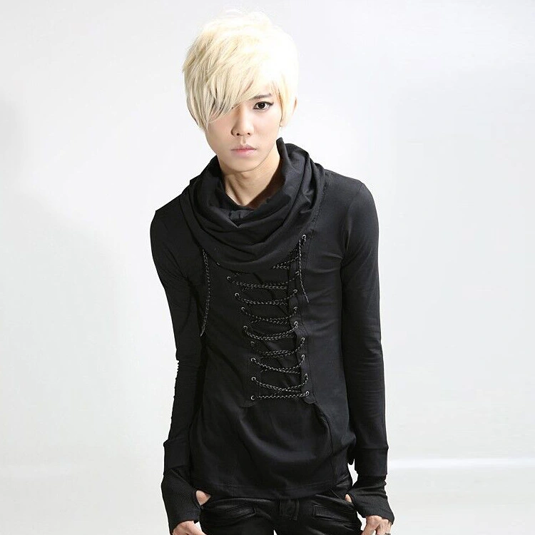 Men's bottoming shirt long sleeve costume