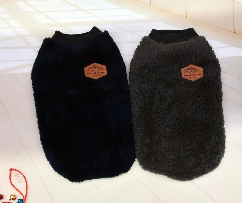 British velvet jacket pet clothes