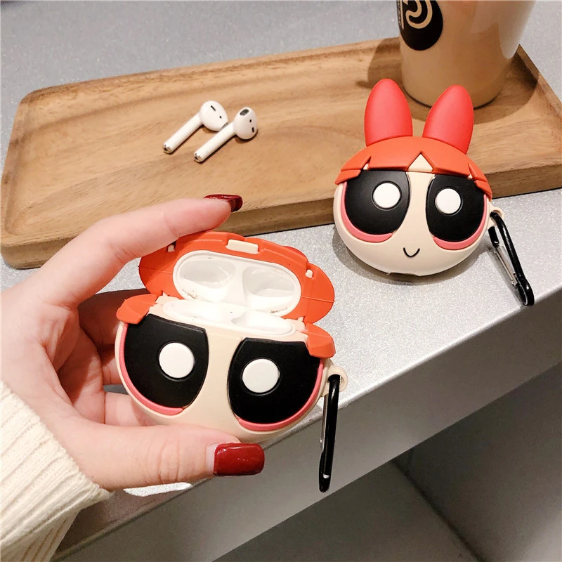 Cute cartoon flying policewoman headset set