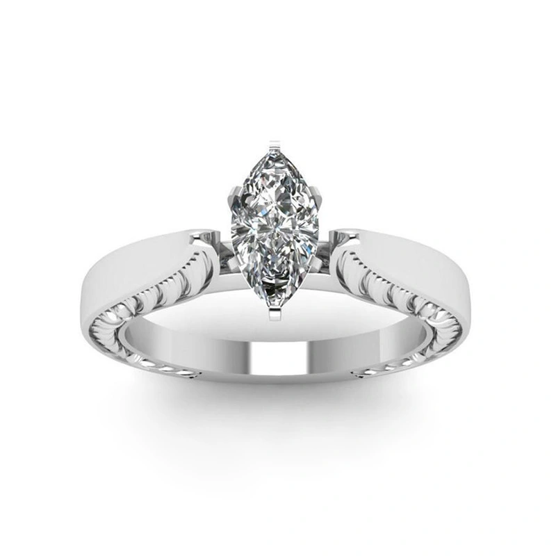 Vintage Horse Eye Zircon Ring