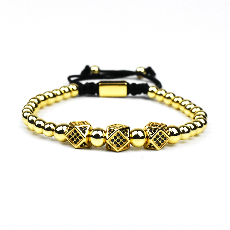 Crown small triangle bracelet