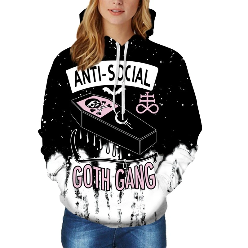 Loose skull sweatshirt
