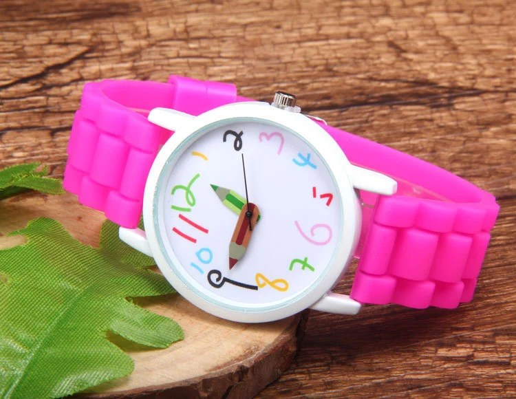 Personalized watch colored pencil pointer