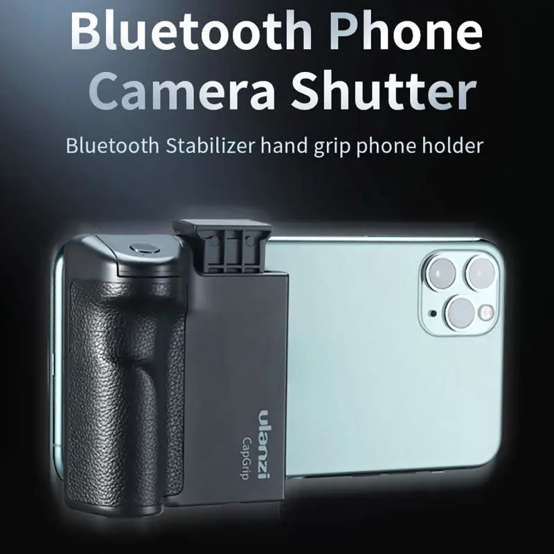 CapGrip Wireless Bluetooth Smartphone Selfie Booster One-Handed Shooting Aid