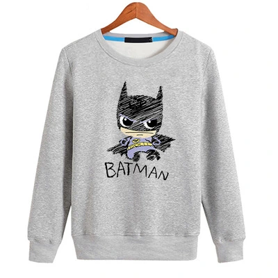 Loose large men's long sleeved sweater cotton Crewneck trendy cartoon clothes on the new spring and summer WY953