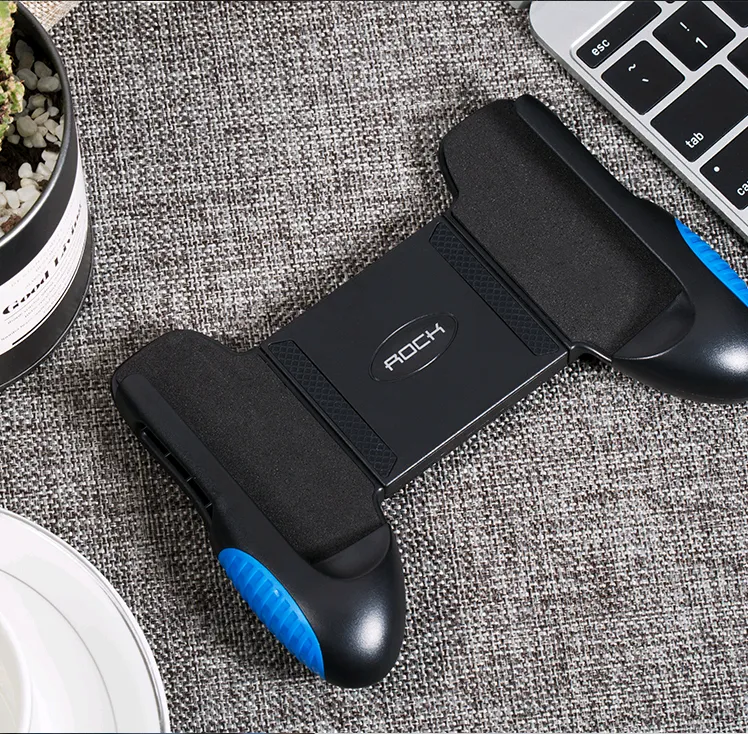 Compatible ROCK Mobile Game Controller Bracket King Glory Wilderness Action Eat Chicken Cf Walking Android Universal