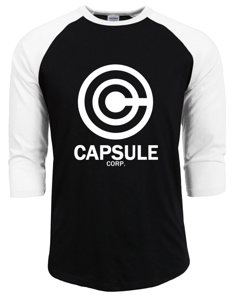 Capsul Corp Long Sleeve T-shirt Three-quarter Sleeve