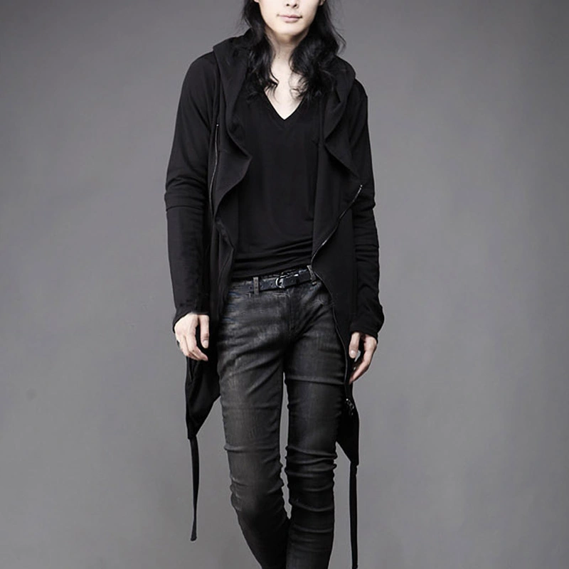 Men's irregular hoodie
